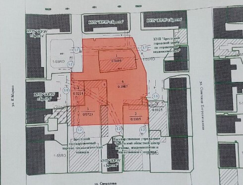 За небольшой участок в центре Бреста предложили 2,7 млн рублей